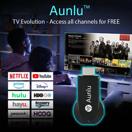 🔥Aunlu™ TV Streaming Device - Access All Channels for Free - No Monthly Fee (🔥Limited time discount Last 20 minutes)