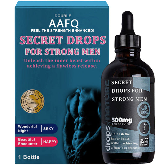 AAFQ™ Prostate Strongman Drops - Potent Formula [⏰ 4 Bottles with Free Shipping, Limited 3-Day Offer!] - Herbal Ingredients - Made in the USA