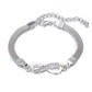 Rhinestone Infinity Bracelet Men&Women Jewelry