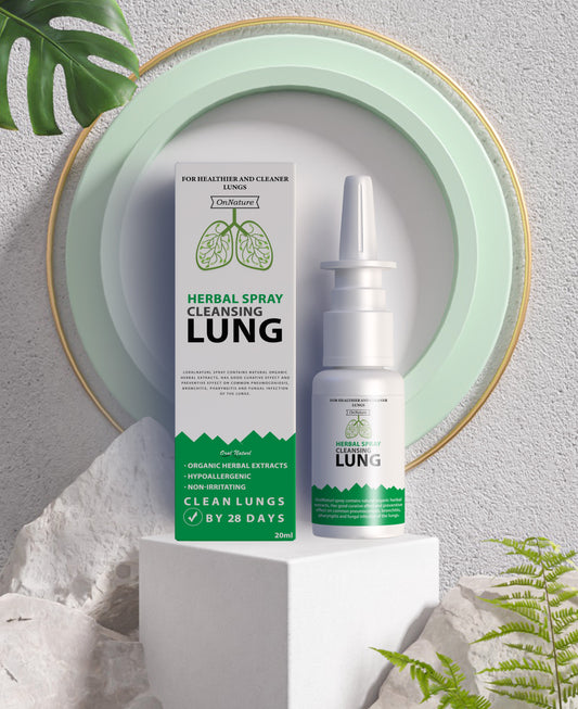 OnNature® Herbal Organic Lung Clean & Repair Nasal Spray